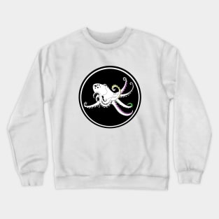 Octopus with colorful tentacles Crewneck Sweatshirt